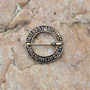 Medieval ring brooch, bronze