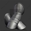 Milanese mittens 1400-1500, 1.6 mm