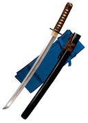 Mizutori (trane) wakizashi, skarp