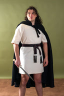 Ondertuniek Lofar, halflange mouwen, crème