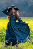 Renässans klä Medusa, svart