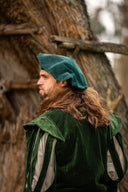 Velvet Beret, zielony