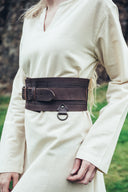 Viking riem Sigrid, donkerbruin