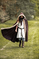 Vikingmantel Fjell, brun, ullblandning, brun