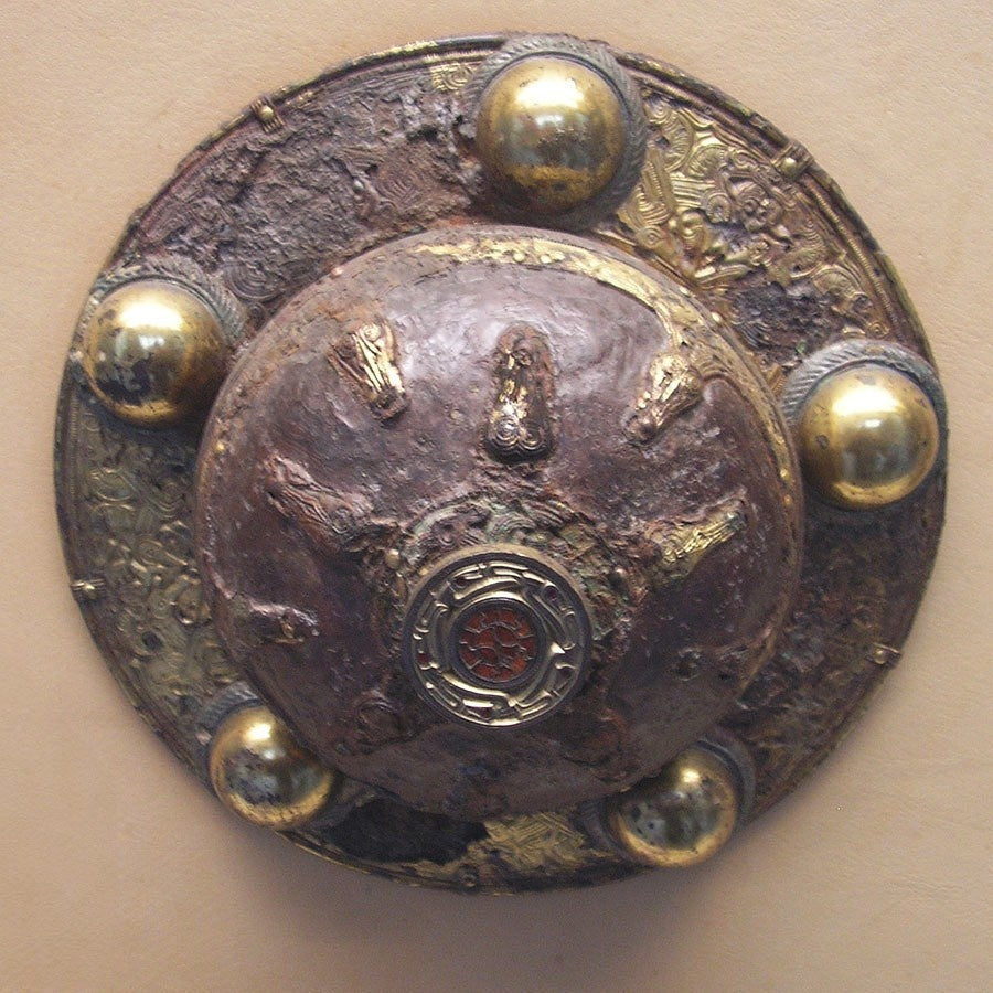 Angelsaksische schildknop