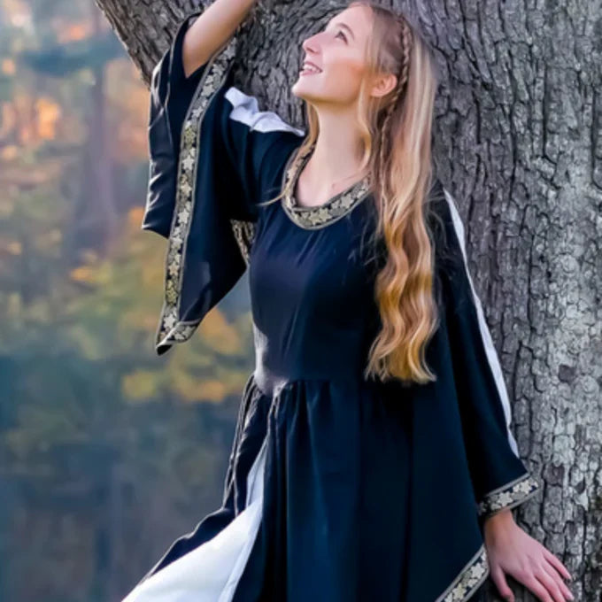 Middeleeuwse stijl LARP jurk