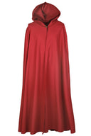 Katoenen mantel Ellyn, rood