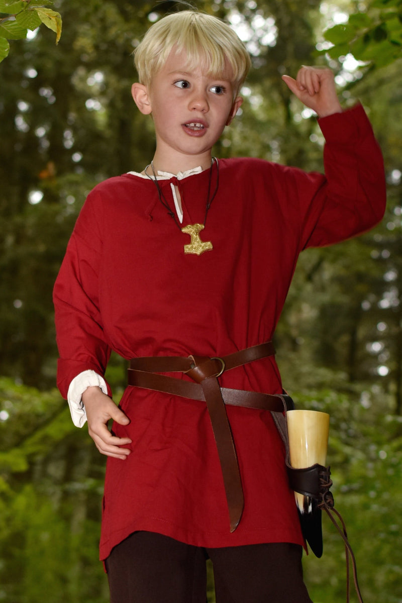 Barnstunika Athelstan, röd 