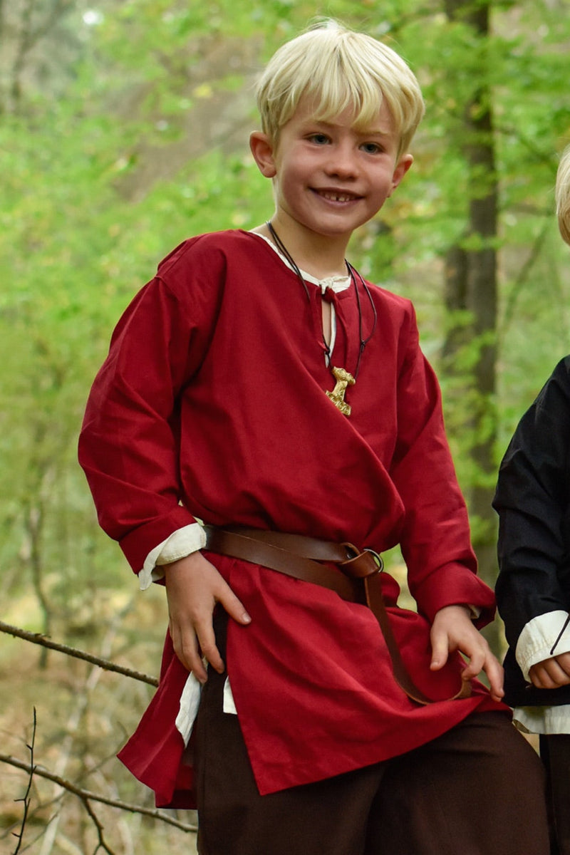 Barnstunika Athelstan, röd 