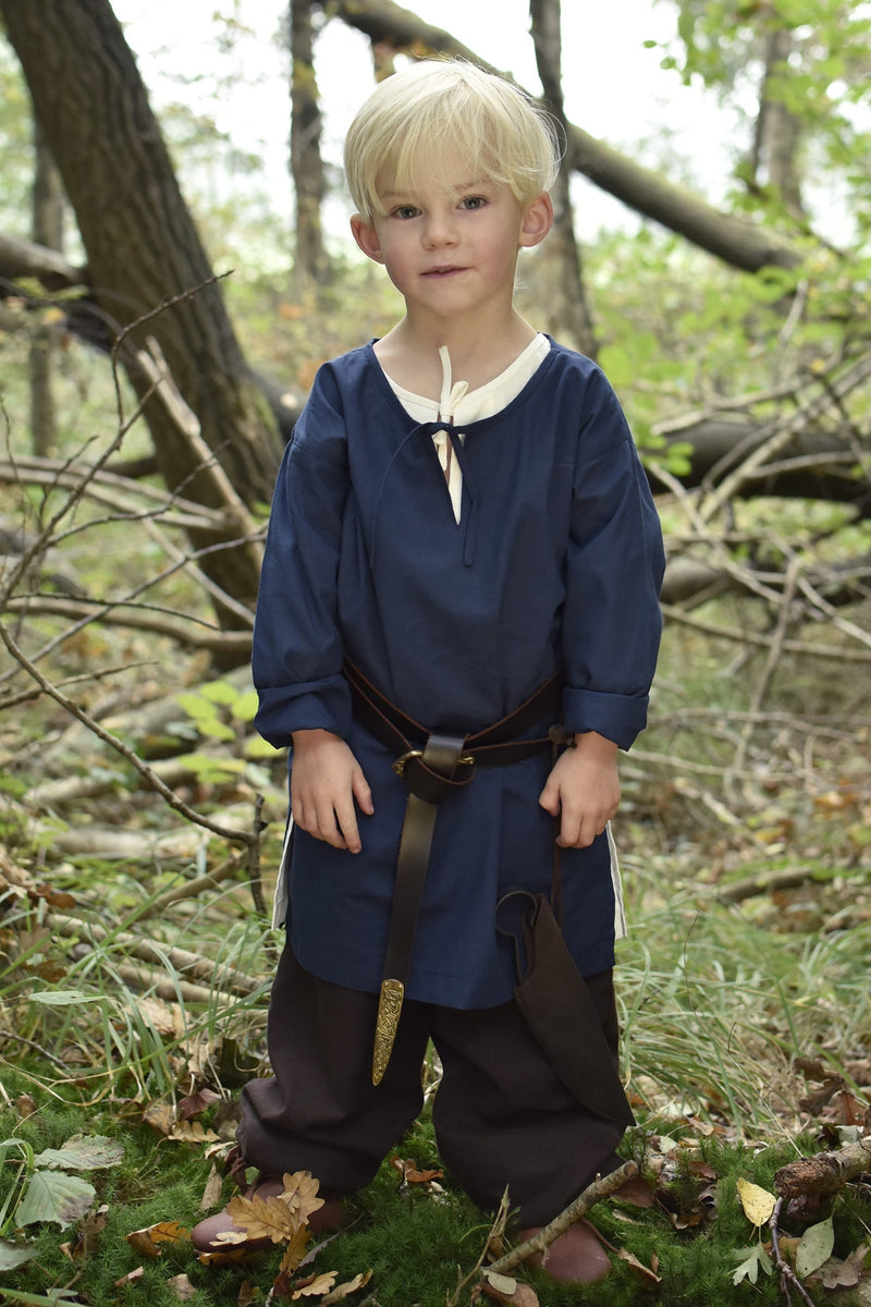 Børnetunika Athelstan, blå 