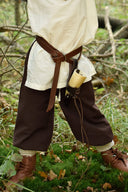 Pantalones para niños Asmund, marrón 