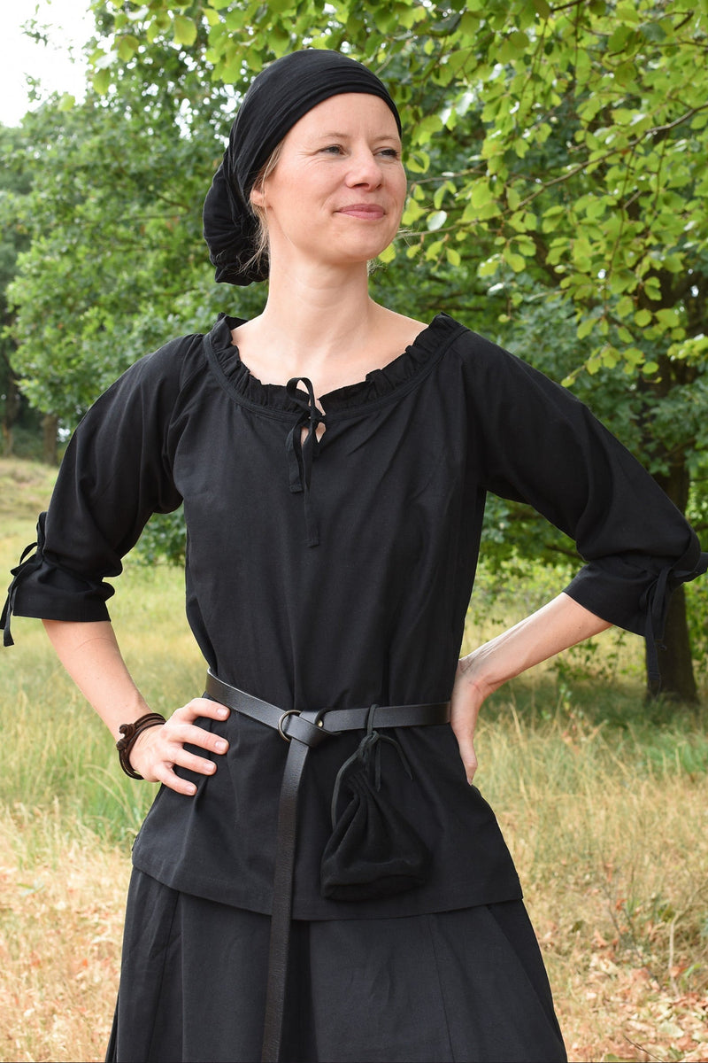 Blouse Anne, noir 