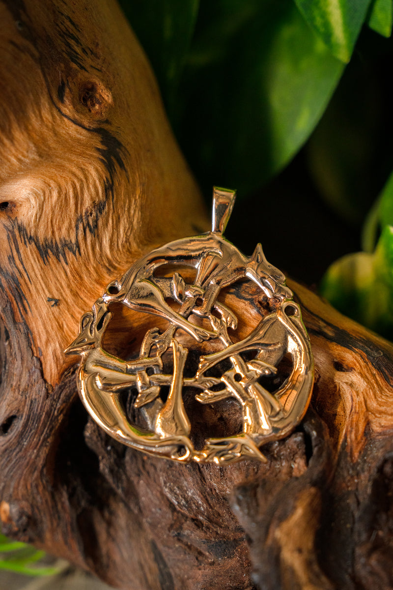 Anhänger wilde Jagd, Bronze 