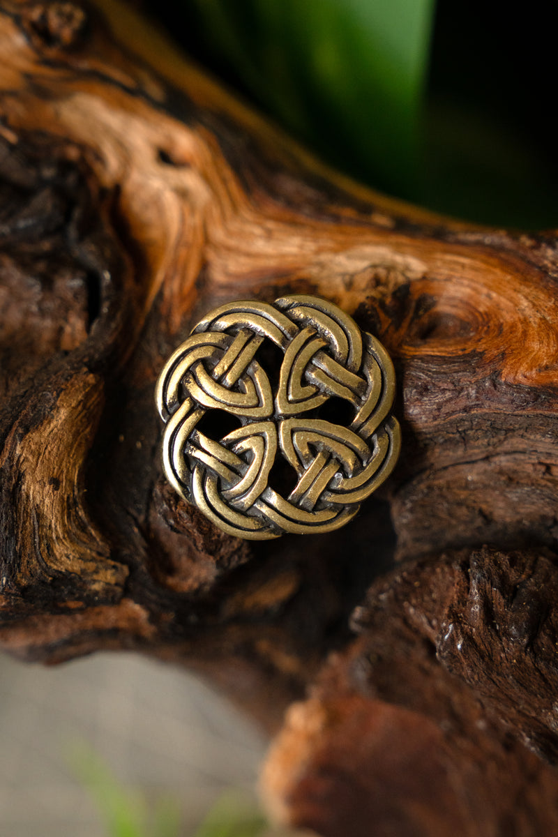 Nudos celtas Tara, juego de cinco piezas, latón 