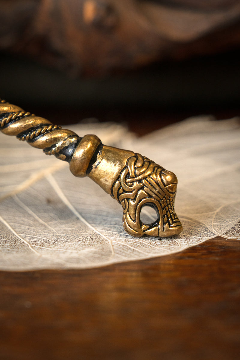 Vikingtorc oseberg, bronze