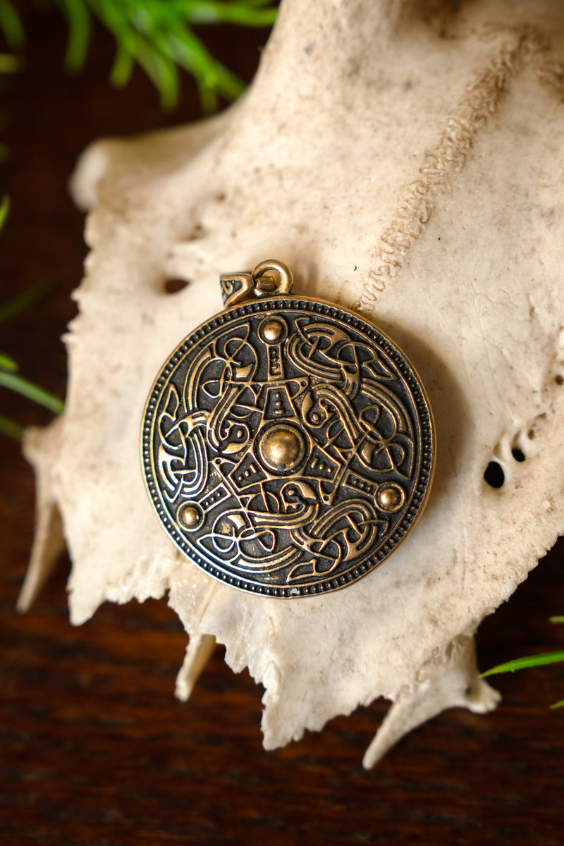 Oseberg Amulette Viking, bronze 