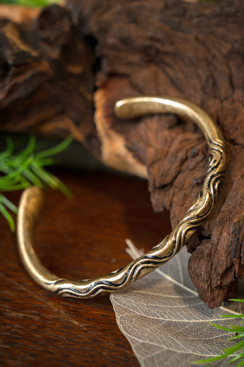 Bracelet viking sog, bronze 