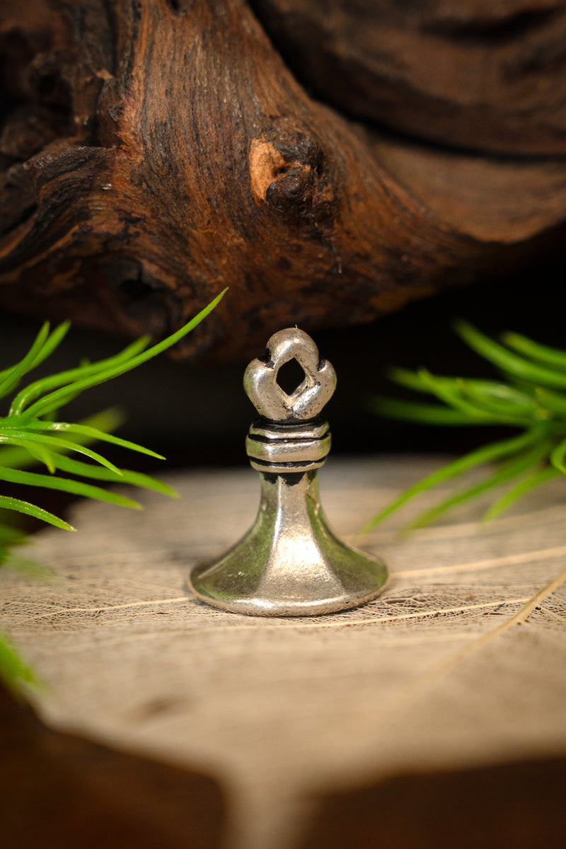 Middeleeuwse Engelse zegel, verzilverd brons