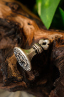 Middeleeuwse Engelse zegel, verzilverd brons