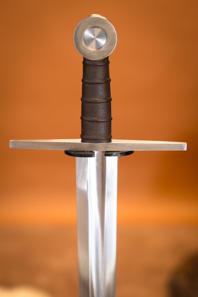 Tempelridderens sværd Oakeshott XIII, halvskarpt 