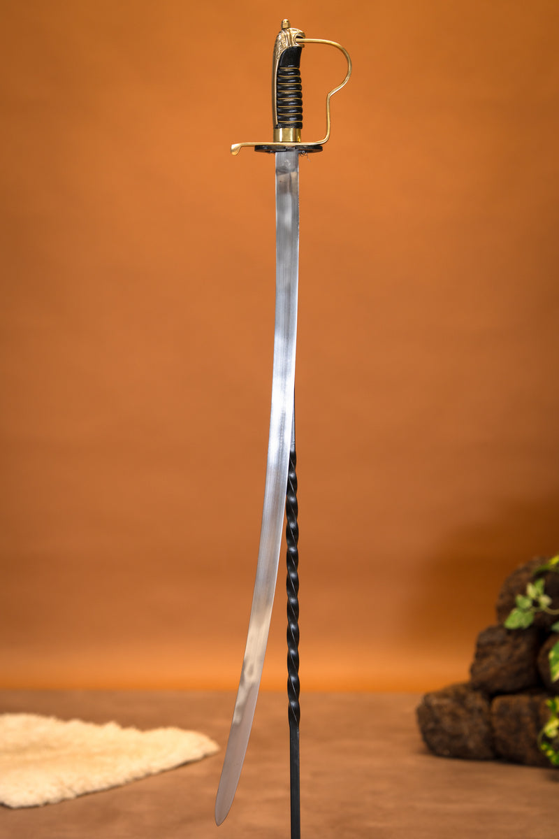 Sabre d'officier prussien, semi-tranchant 