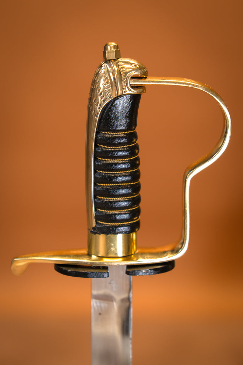 Pruska szabla oficerska, średnio ostry 