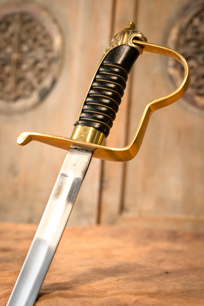 Pruska szabla oficerska, średnio ostry 