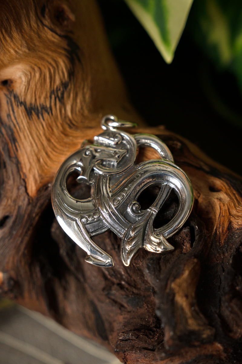 Midgardslang, sterling argento 