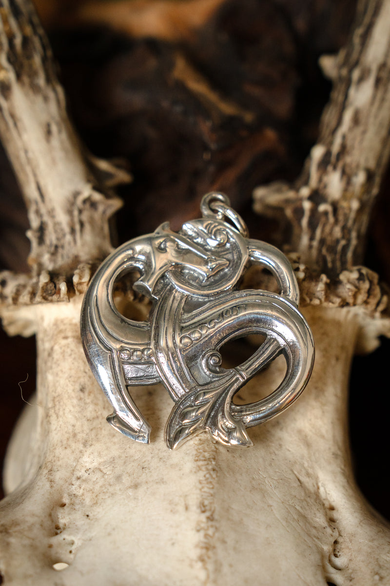 Midgardslang, sterling argento 