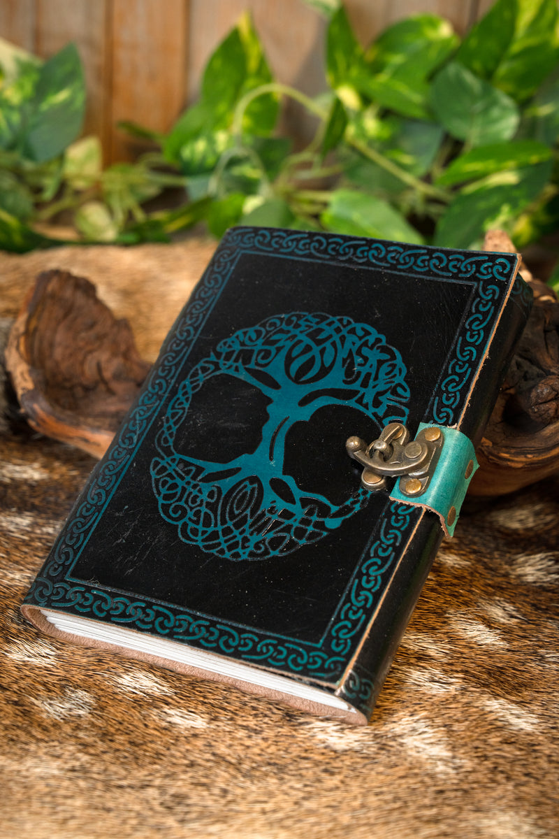 Skórzana księga Drzewo Życia 