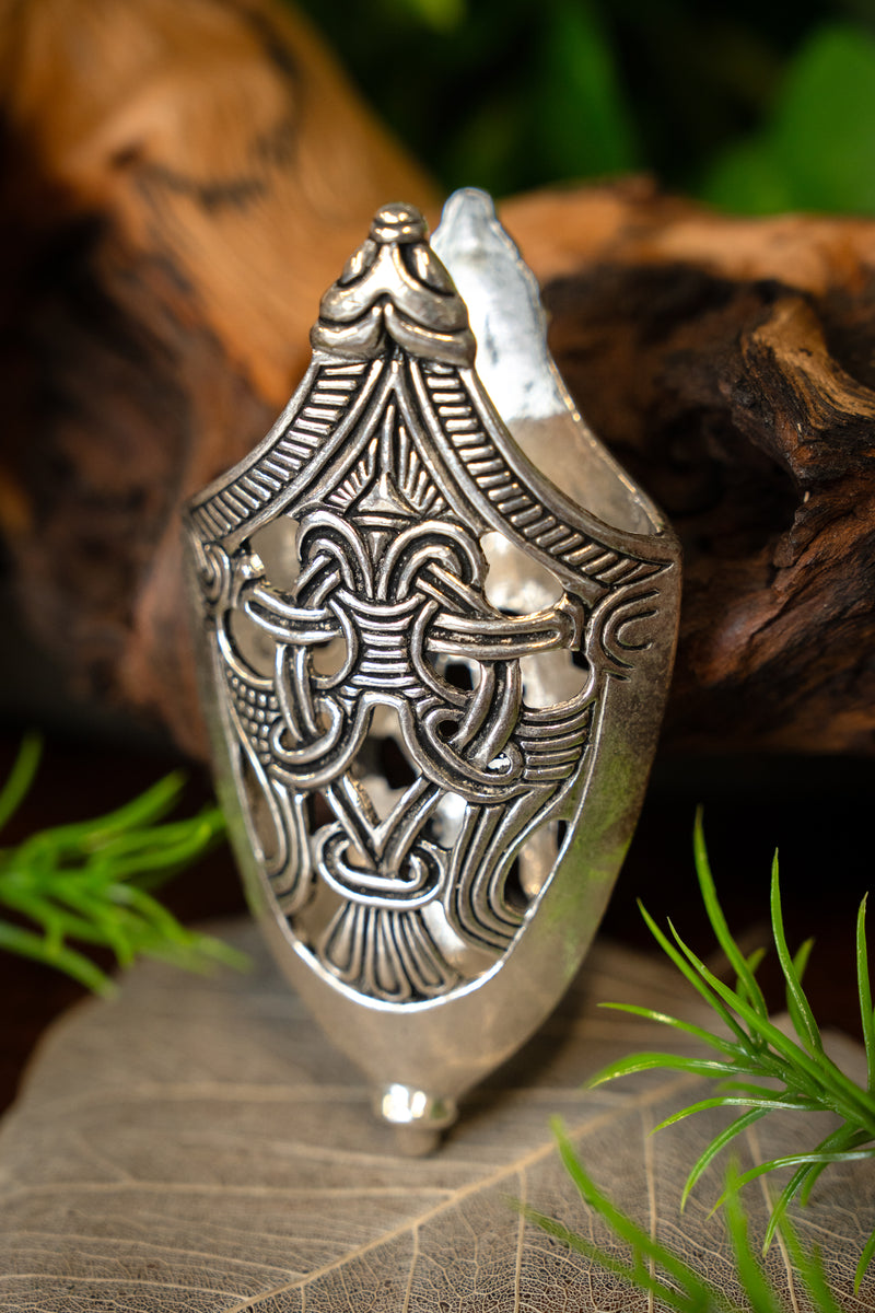 Schedepunt Valleberga, verzilverd