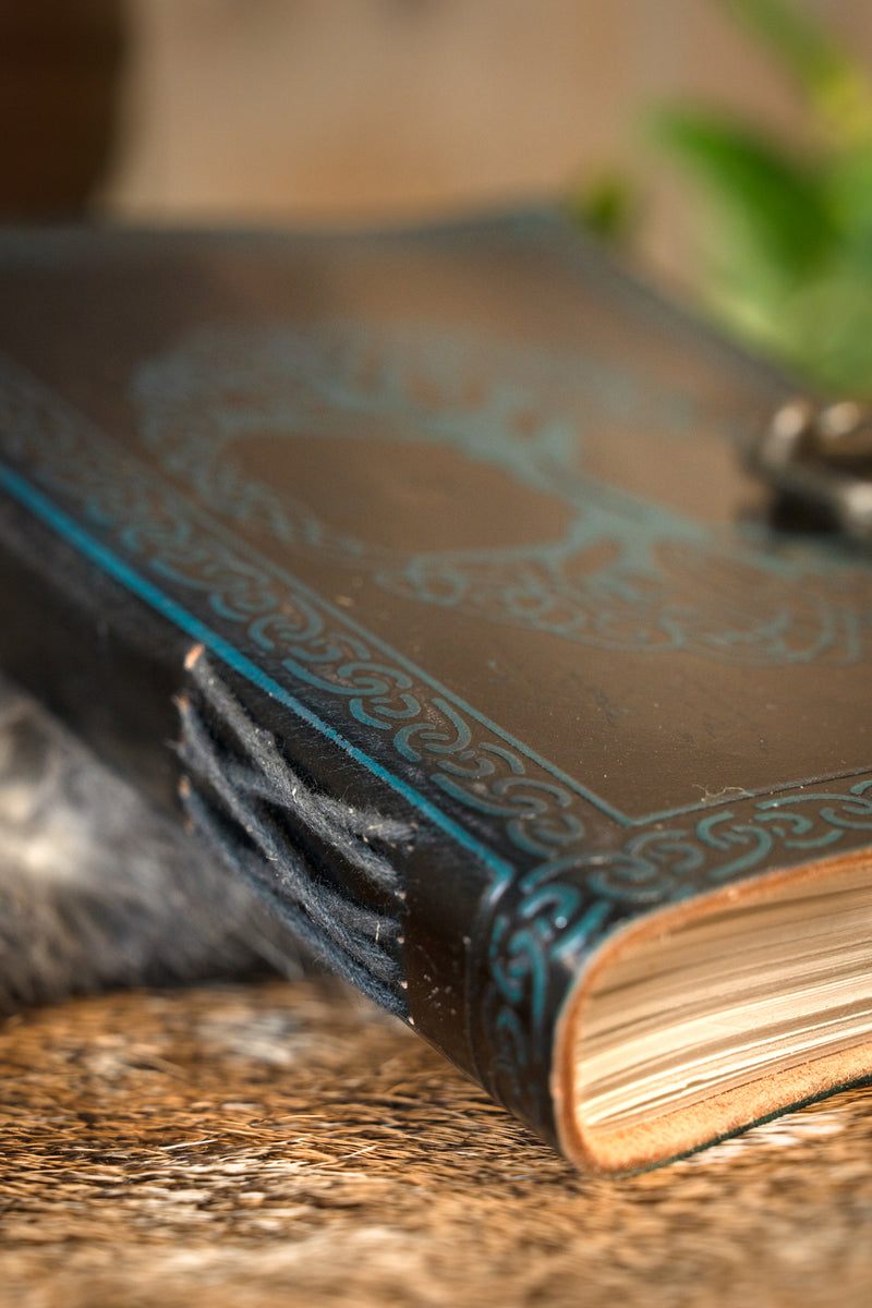 Skórzana księga Drzewo Życia 