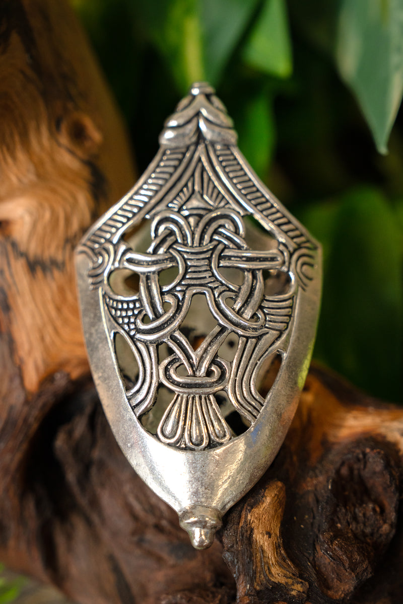 Schedepunt Valleberga, verzilverd