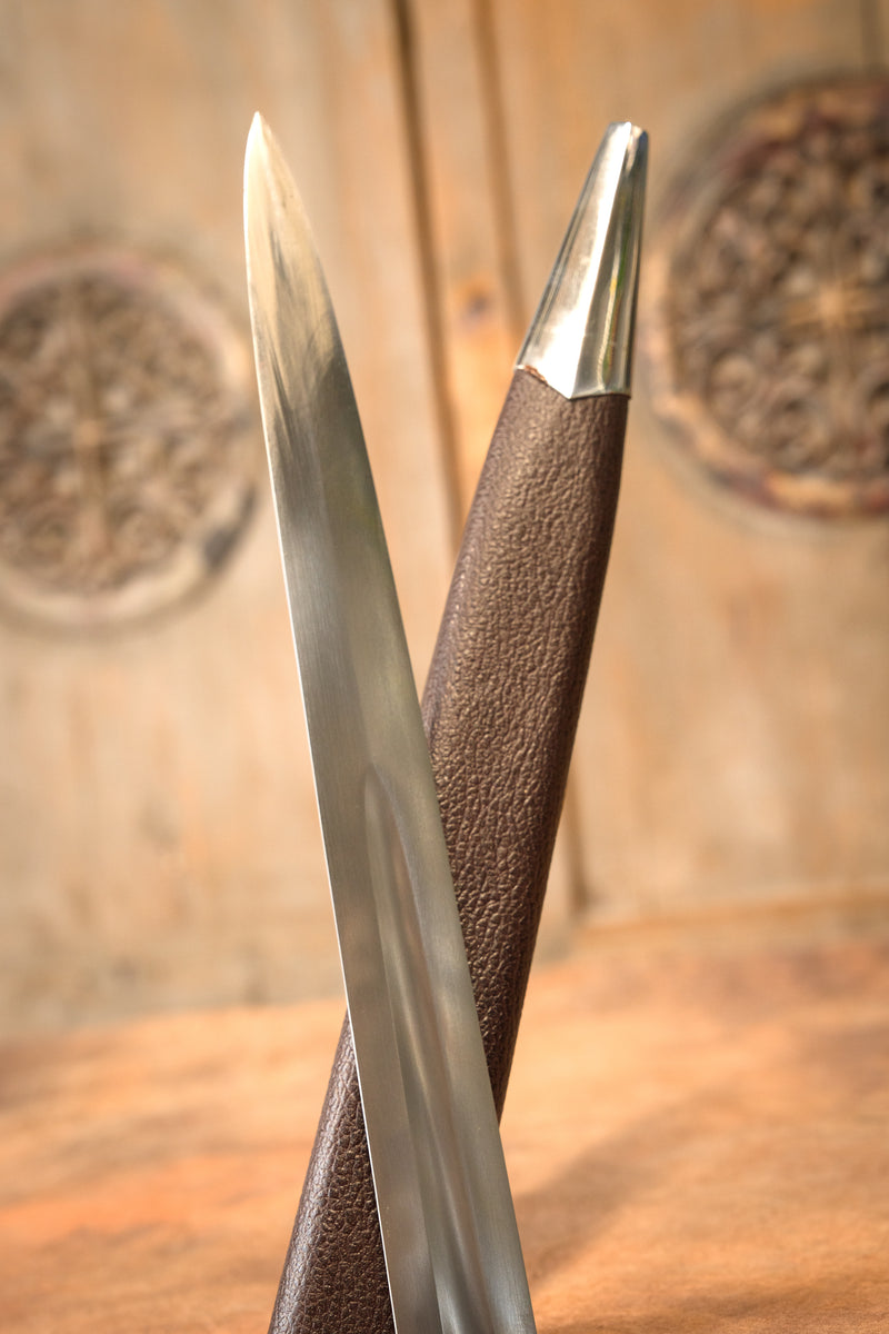 Tempelridderens sværd Oakeshott XIII, halvskarpt 