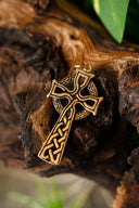 Keltisch kruisamulet, brons