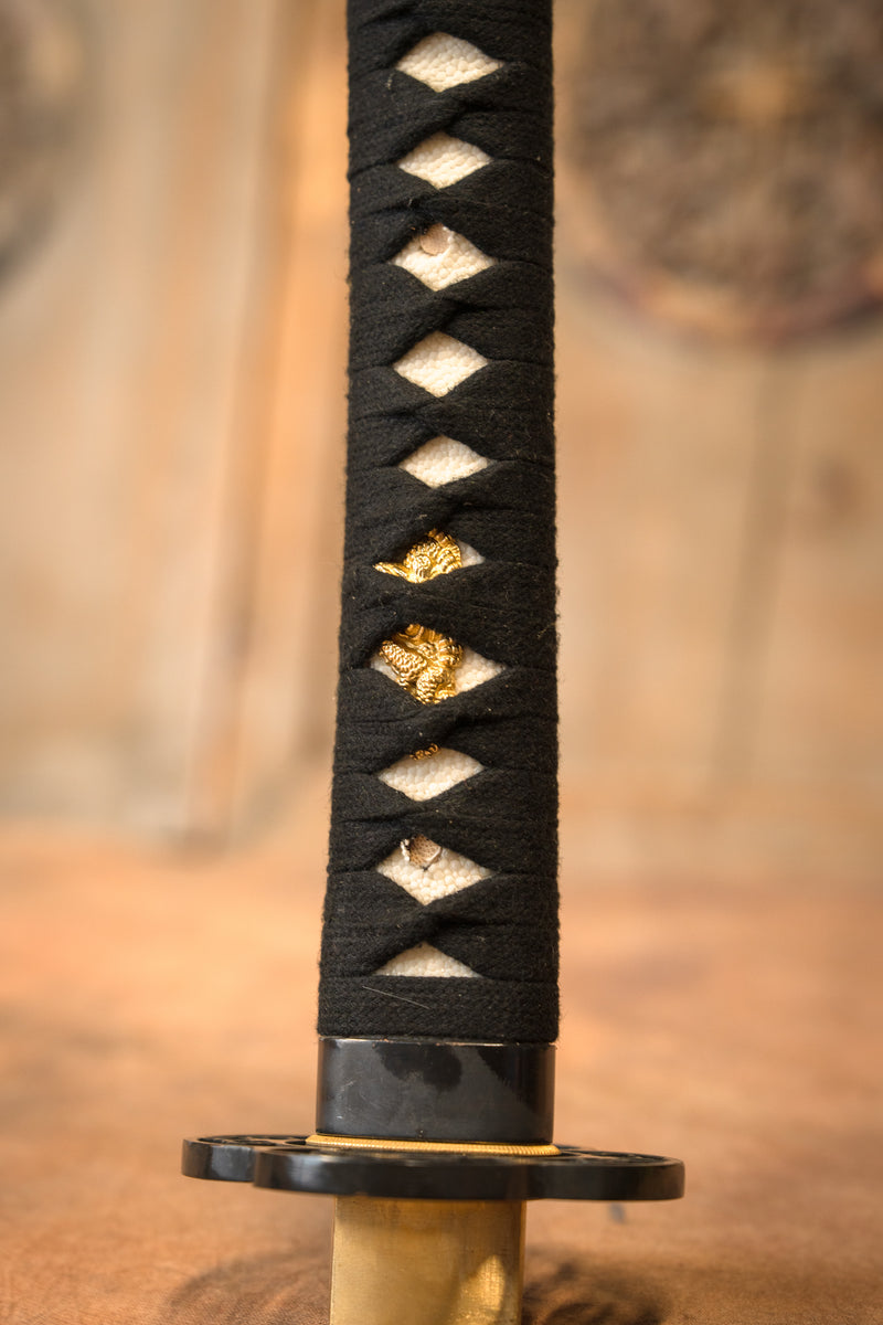 Roodhout iaito wakizashi, tępy (battle-ready) 