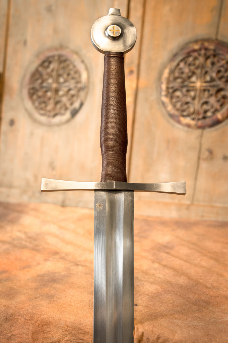 Temple Church zwaard, getemperd, semi-scherp