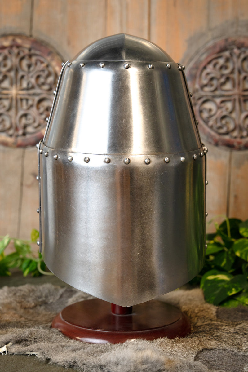 14e eeuwse helm Sir Richard Pembridge, 2 mm (battle-ready)