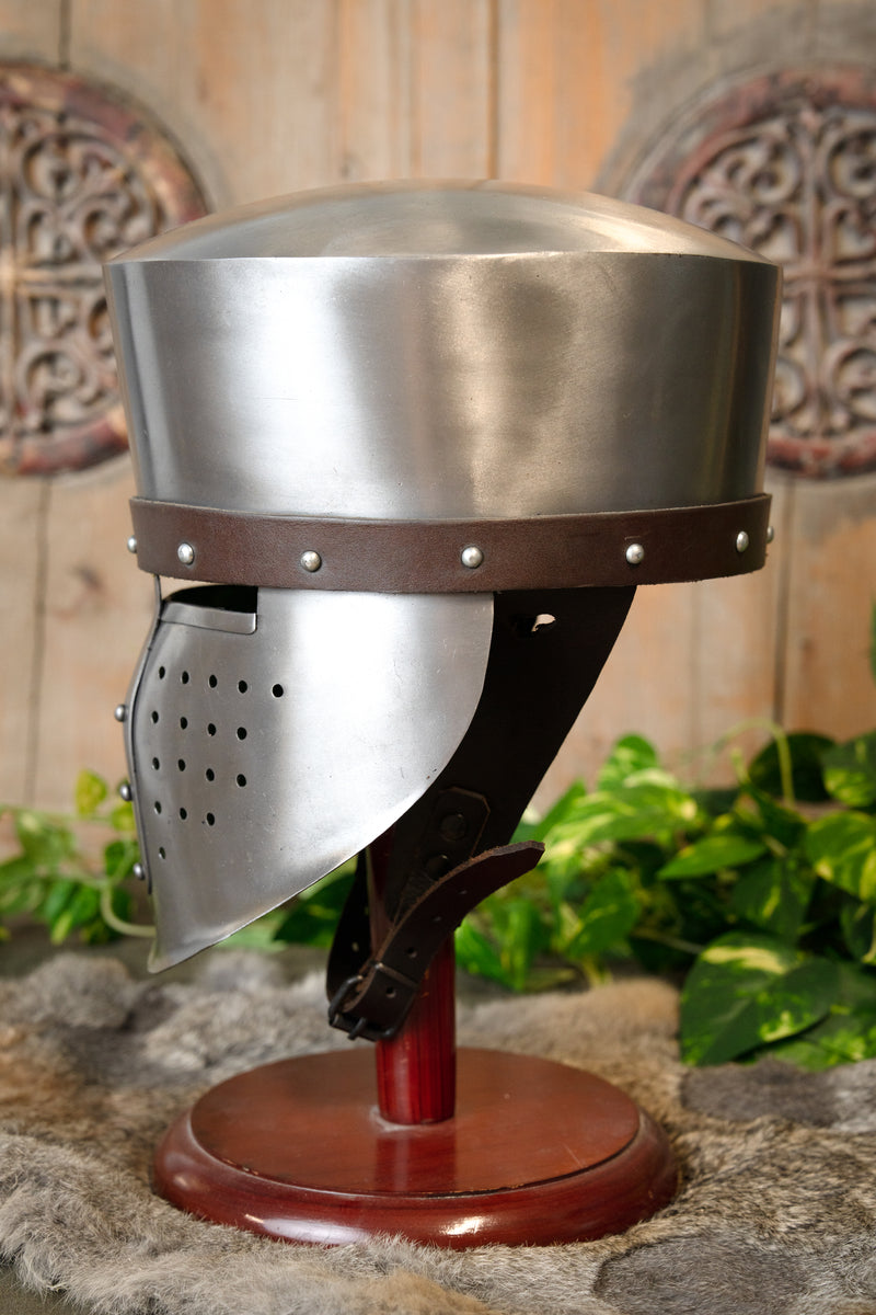 Middeleeuwse ridderhelm Laurin, 1.3 mm