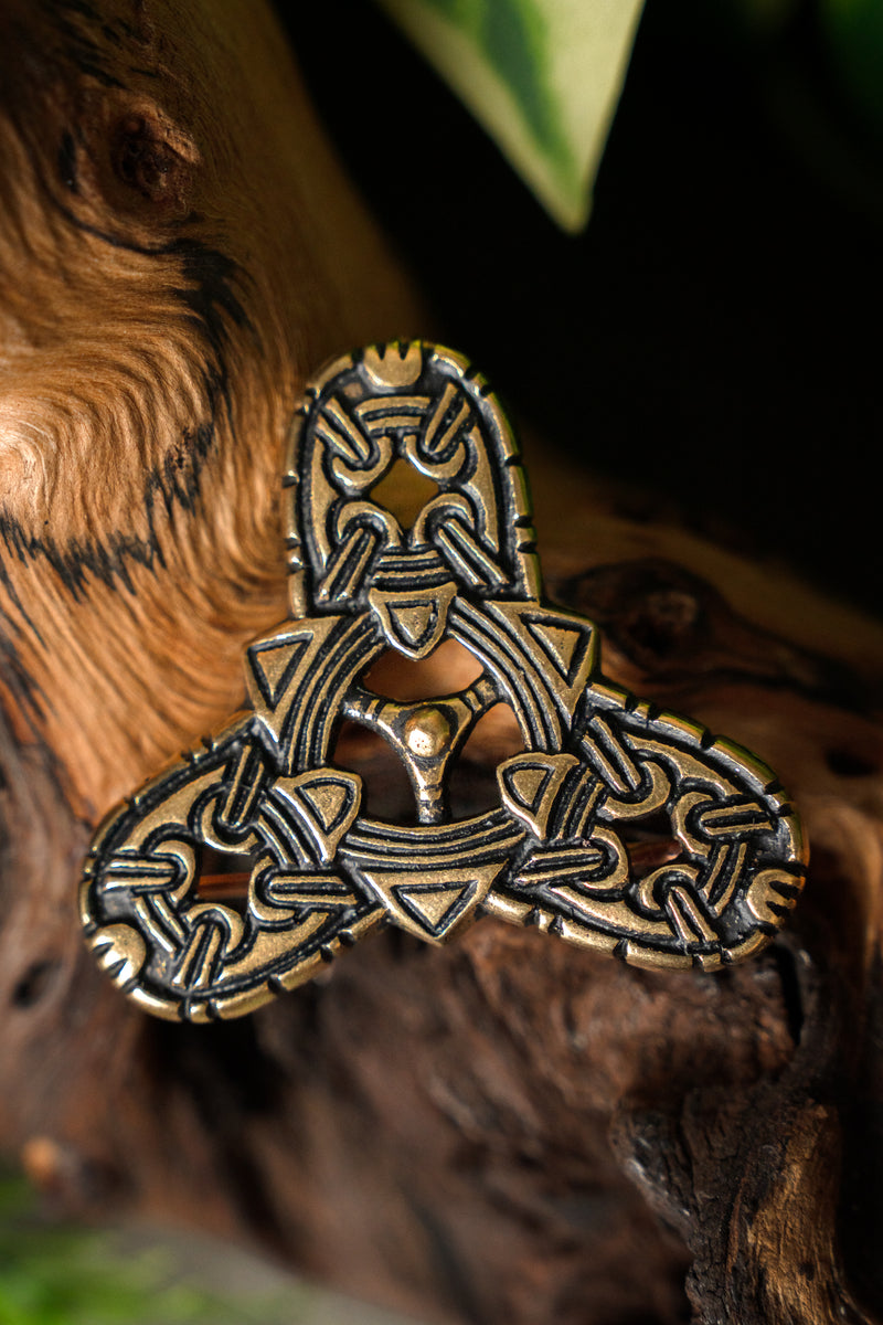 Style de Borre fibula Smolensk, bronze 