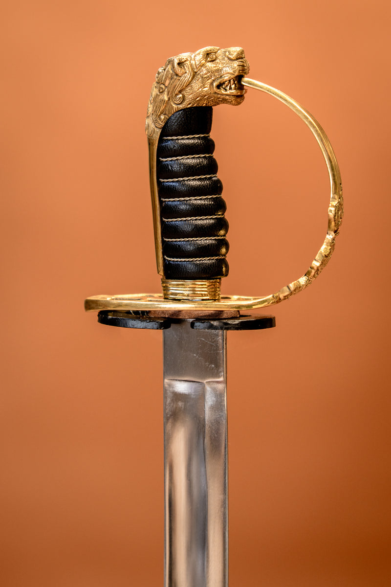 Infanterie de flanc britannique sabre 1803, semi-tranchant 