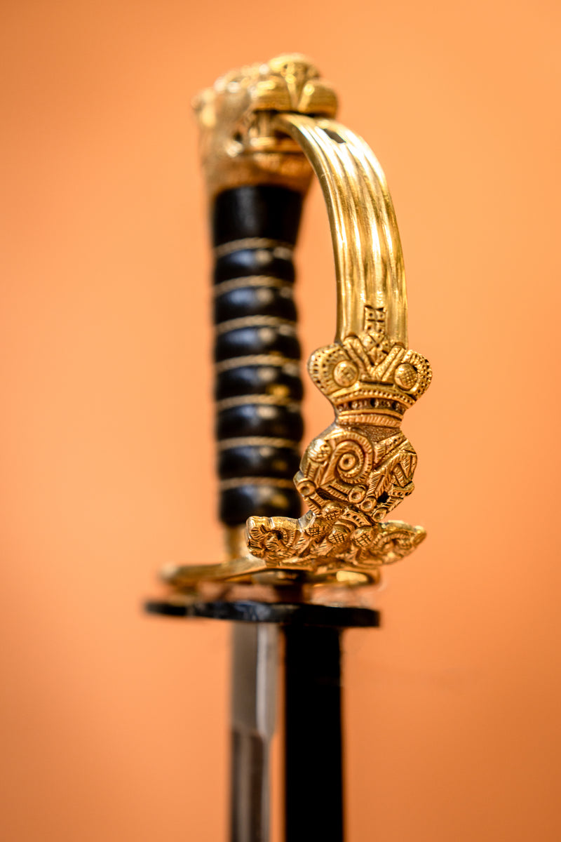 Infanterie de flanc britannique sabre 1803, semi-tranchant 
