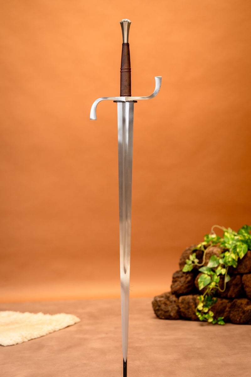 Allemand épée à deux mains, semi-tranchant 