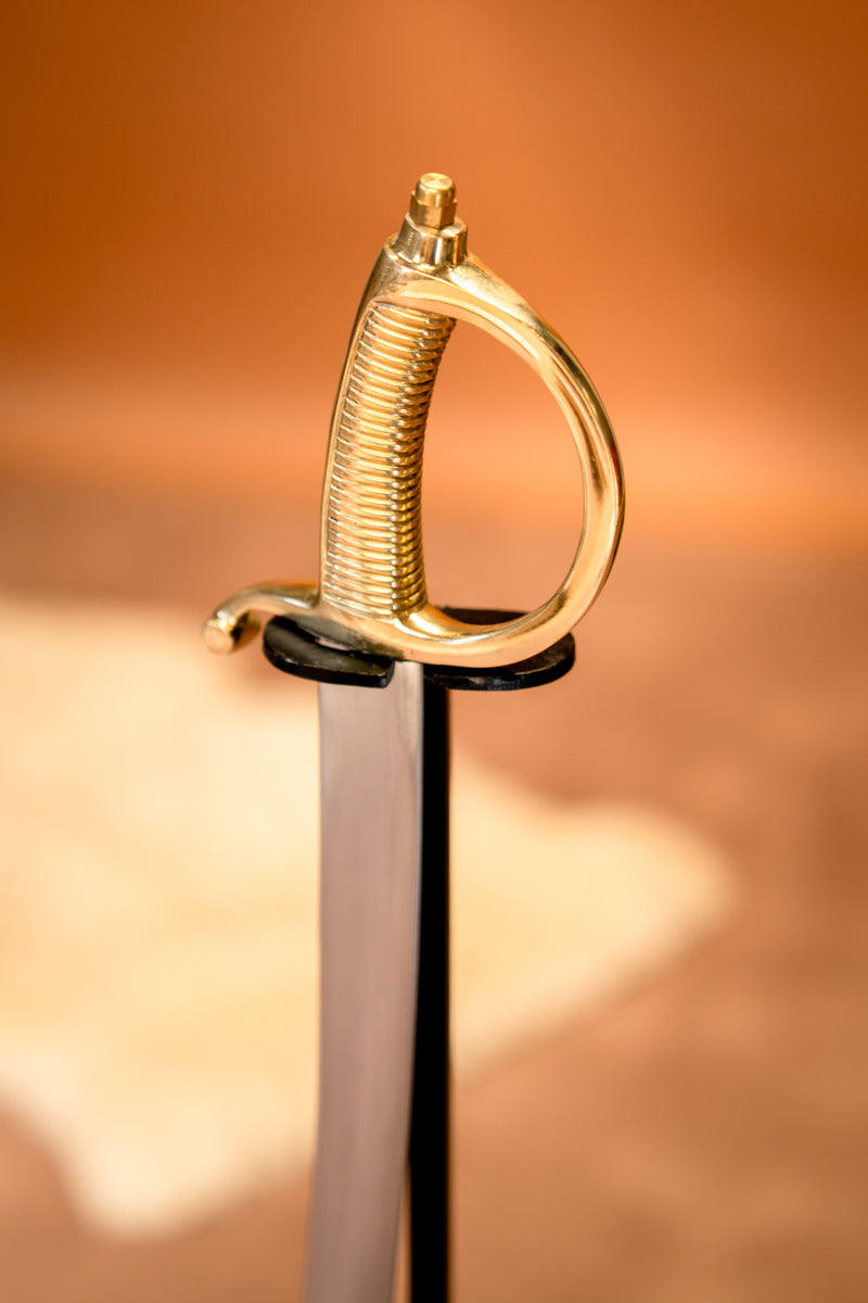 French briquet sabre, semi-sharp