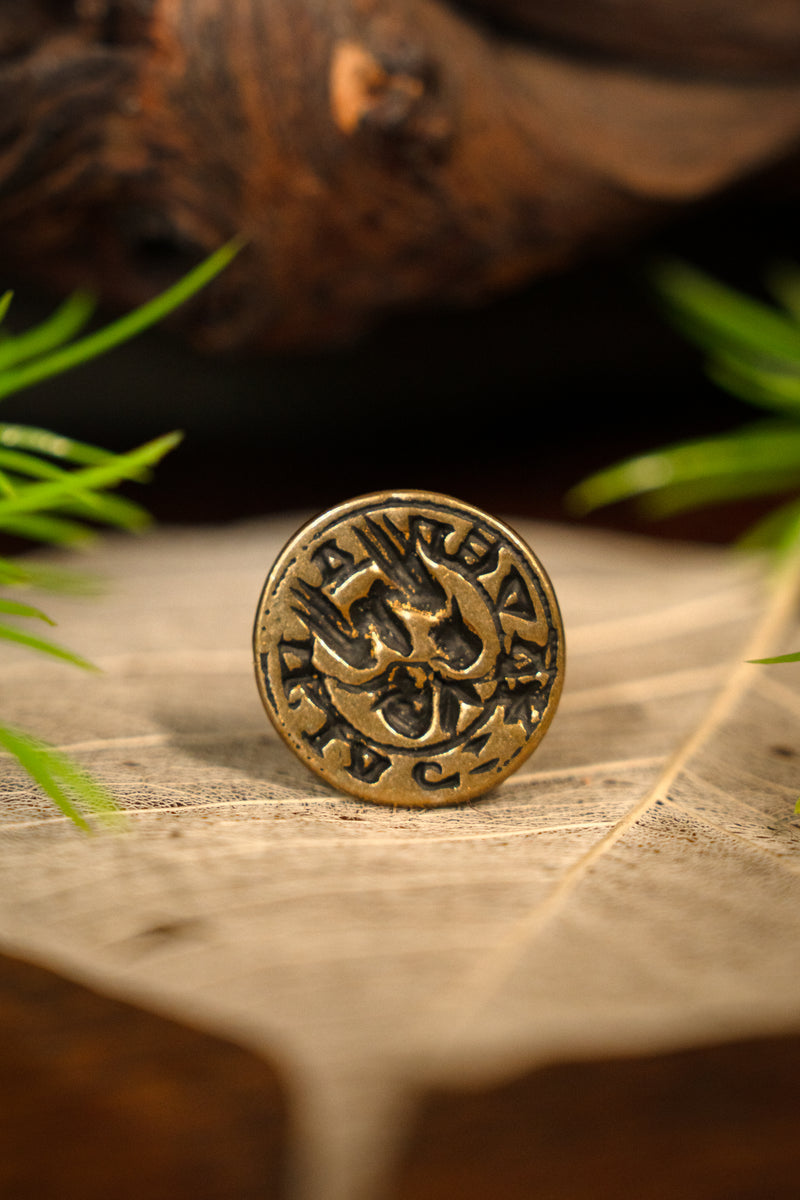 Middeleeuwse Engelse zegel, brons
