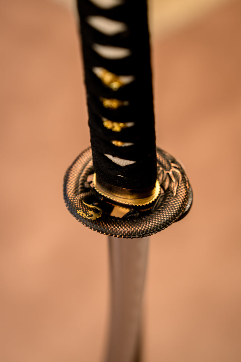 Dragon Tokuni Wakizashi, skarp 