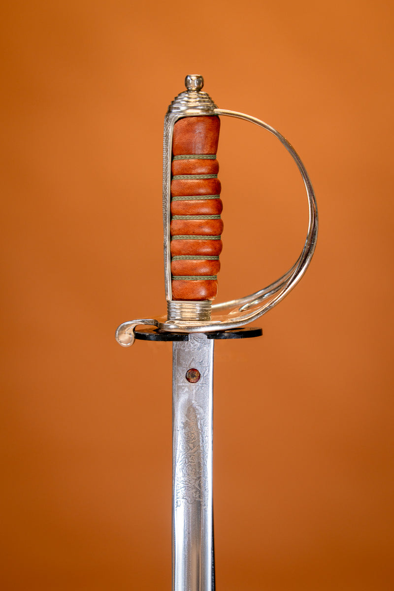 Brittiskt artillerisabel 1821, halvvass 