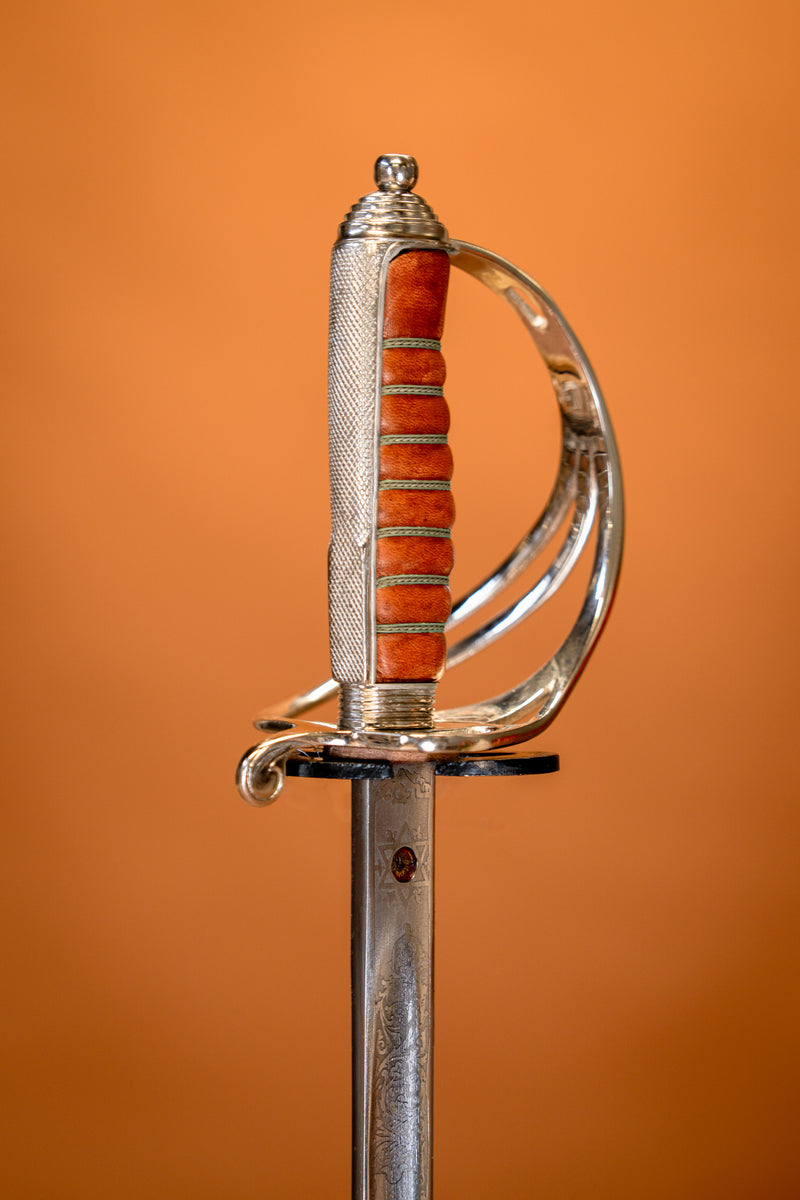 Brittiskt artillerisabel 1821, halvvass 