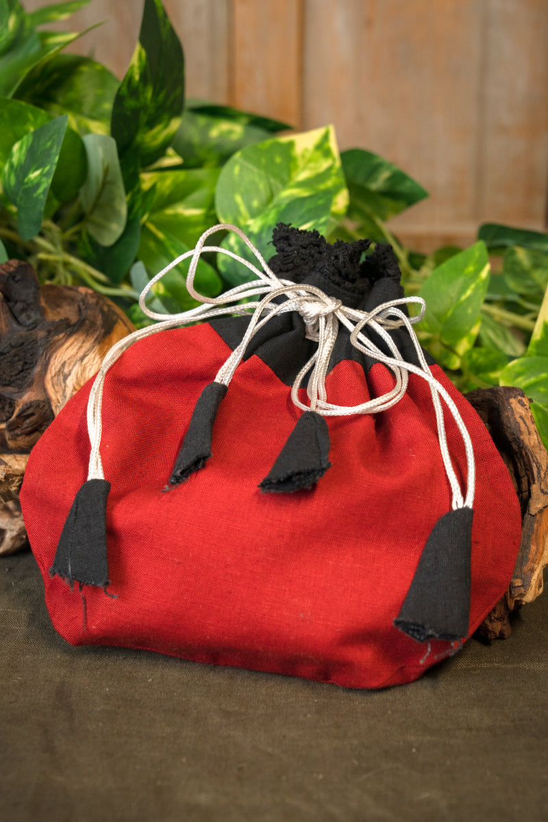 Geldbeurs Lynette, rood-zwart