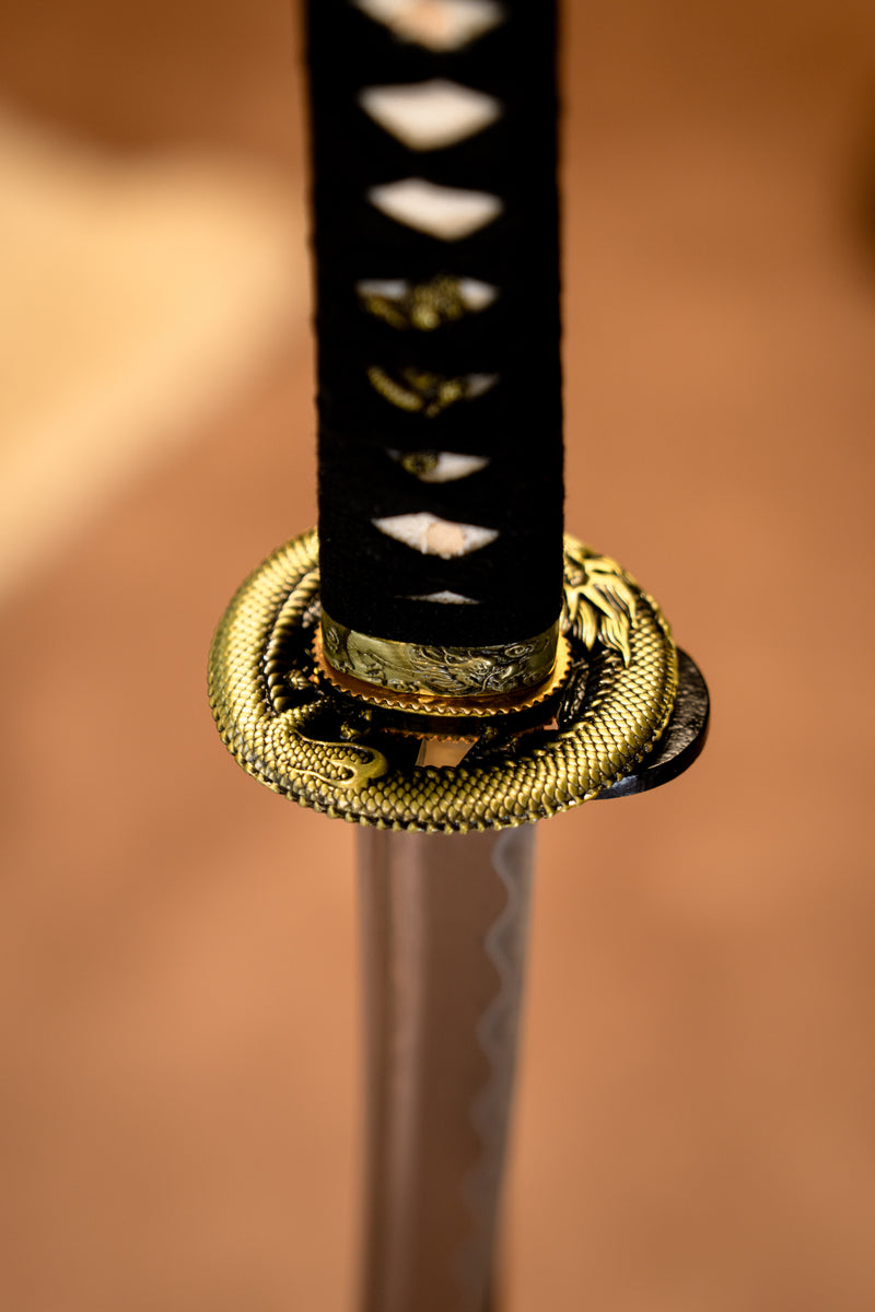 John Lee drakenwakizashi, afilado 